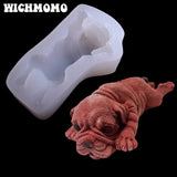 Shar Pei Charms Pendant Silicone Mold for Jewelry Making