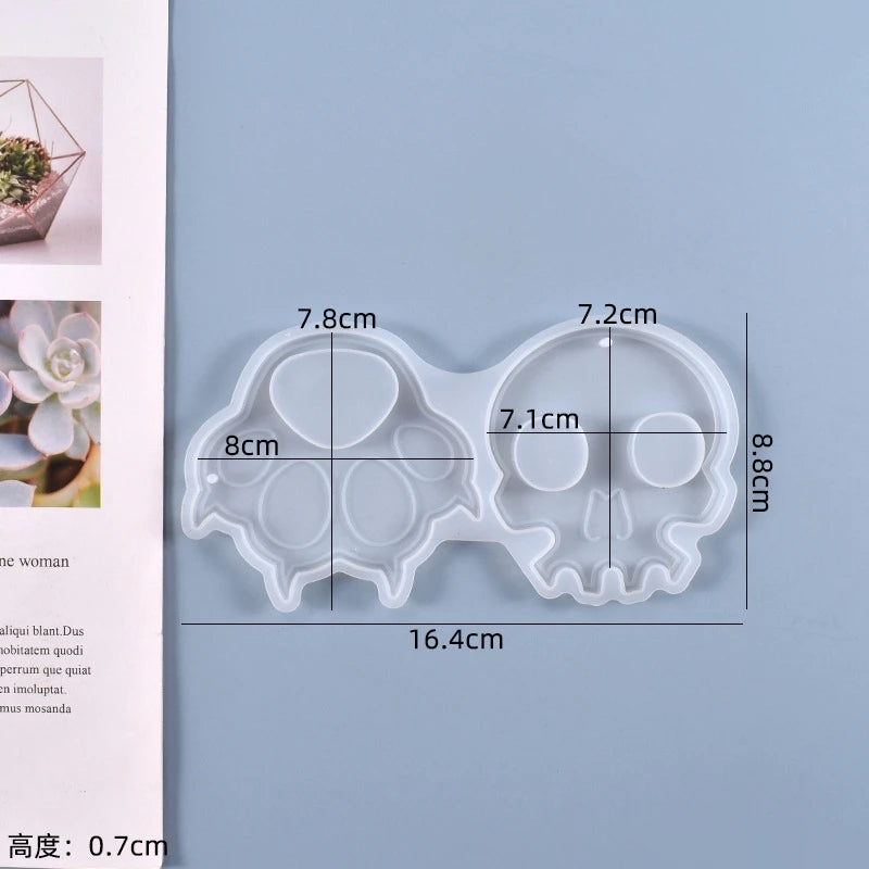 Animal Finger Lock Molds for DIY UV Resin Crafts