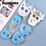 Animal Finger Lock Molds for DIY UV Resin Crafts