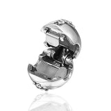 925 Silver CZ Clip Charms for Bracelet Jewelry Making