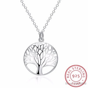 925 Silver Tree of Life Necklace