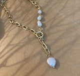 Baroque Pearl Necklace Freshwater Coin Pearls