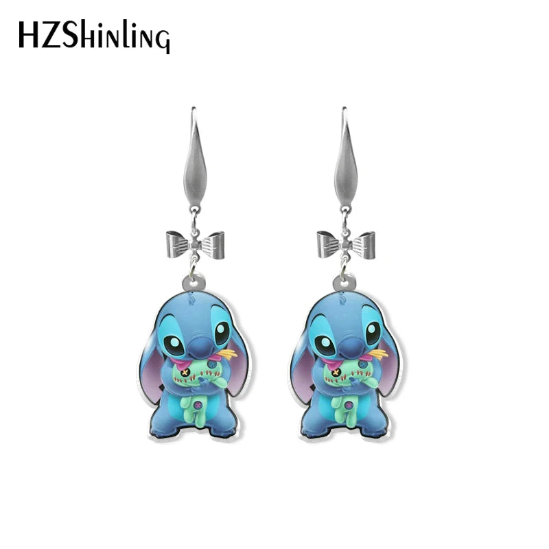 Lilo and Stitch Angel Earrings