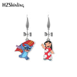 Lilo and Stitch Angel Earrings