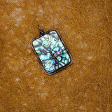 Arrival Abalone Shell Wire Pendant Chakra Protection Pendulum