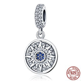 S925 Sterling Silver Couple Dangle Charms for Bracelets DIY Jewelry