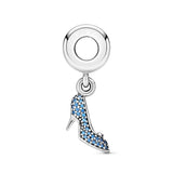 S925 Sterling Silver Couple Dangle Charms for Bracelets DIY Jewelry