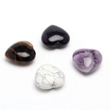 Heart-shaped Gemstone Love Charm Crystal Ornament