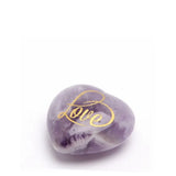 Heart-shaped Gemstone Love Charm Crystal Ornament
