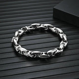 Men's Metal Link Chain Bracelet Jewelry