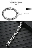 Men's Metal Link Chain Bracelet Jewelry