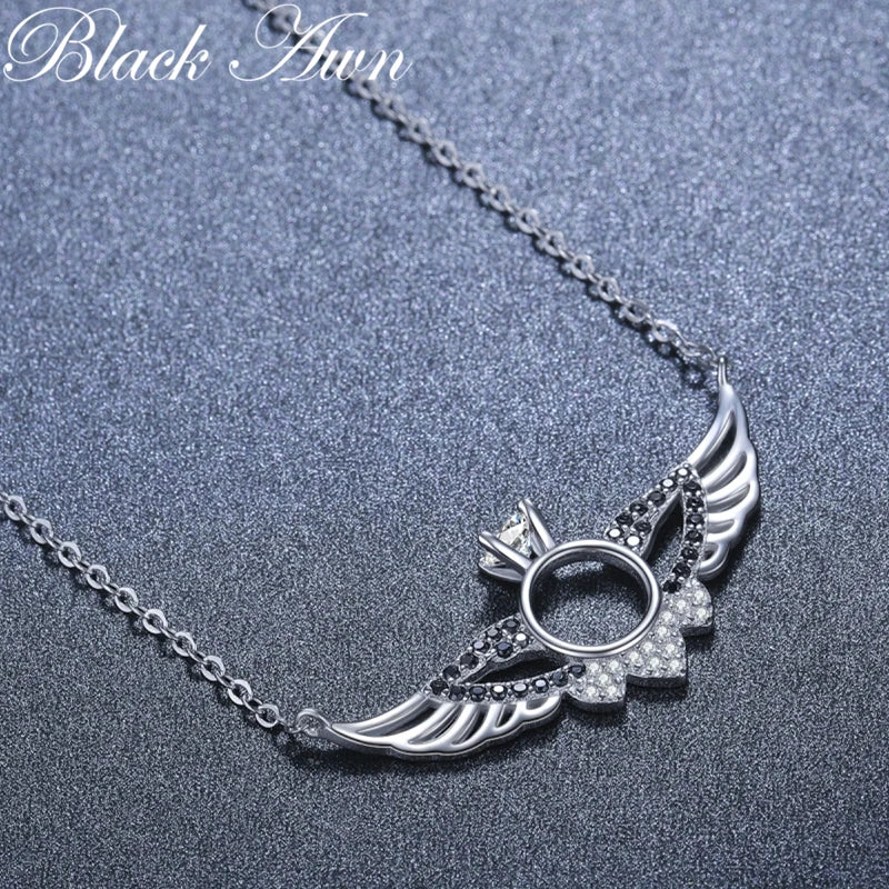 925 Silver Wing Necklace for Women