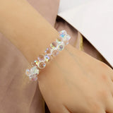 Austrian Crystal Bracelet Stretchable Adjustable Fashion Jewelry