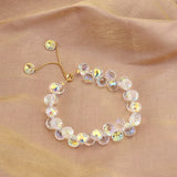 Austrian Crystal Bracelet Stretchable Adjustable Fashion Jewelry