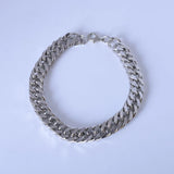 Steel Man Character Charm Bracelet Jewelry