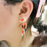 Nightmare Before Christmas Sally & Jack Epoxys Acrylic Earrings