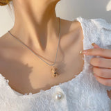 Women's Bear Hanger Chain Jewelry - 4 Colors Zirkoon Copper Chains