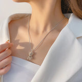 Women's Bear Hanger Chain Jewelry - 4 Colors Zirkoon Copper Chains