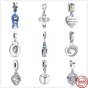 Omnipotent Circles Pendant Beads for Silver 925 Bracelet