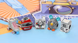 Zircon Bicycle Dumbbell Roller Pendant Beads for Charm Bracelet DIY