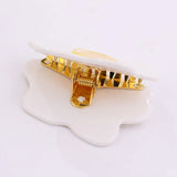 Cartoon Fried Egg Acrylic Hair Claw Clip Women Headdress Egirl Y2k Jewelry