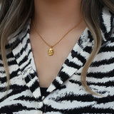 Stainless Steel Female Body Muscle Pendant Necklace