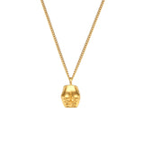 Stainless Steel Female Body Muscle Pendant Necklace