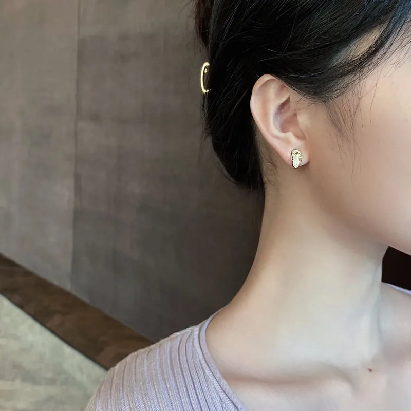 Mini Shoes Stud Earrings for Women, Unusual Party Jewelry