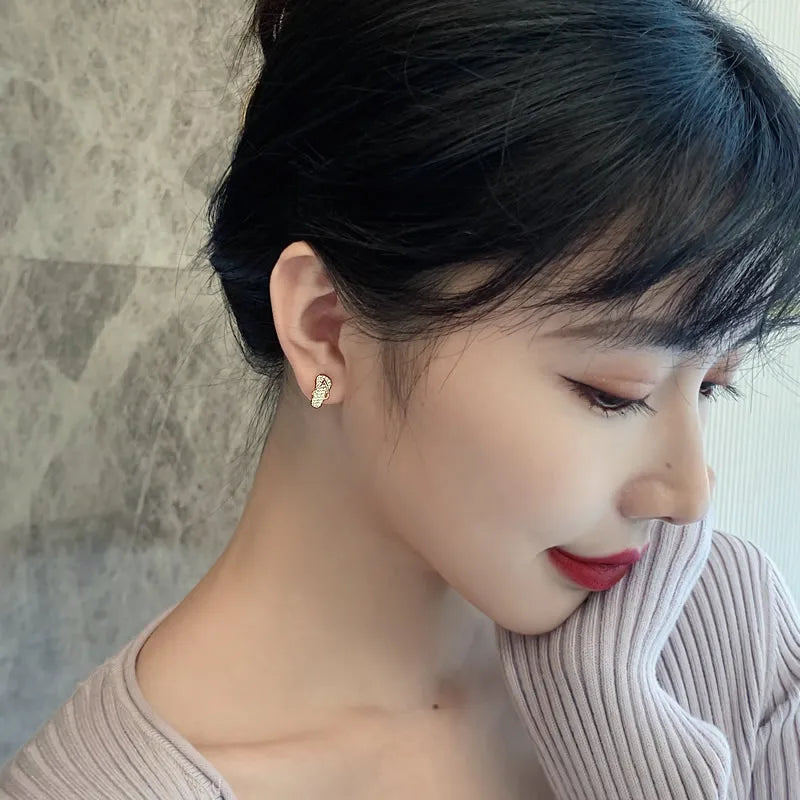 Mini Shoes Stud Earrings for Women, Unusual Party Jewelry