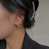 Irregular U-shaped Earrings Halloween Party Girls