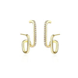 Irregular U-shaped Earrings Halloween Party Girls