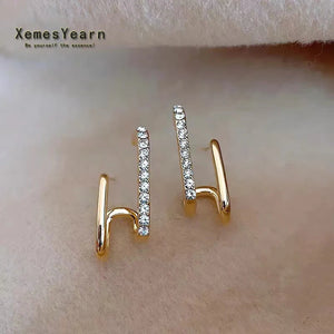 Irregular U-shaped Earrings Halloween Party Girls