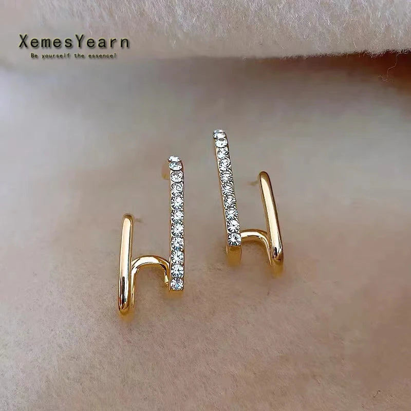 Irregular U-shaped Earrings Halloween Party Girls