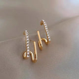 Irregular U-shaped Earrings Halloween Party Girls