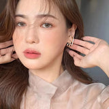 Irregular U-shaped Earrings Halloween Party Girls