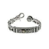 Jinbao Paixiu Men's Silver Bracelet Retro Bracelet Jewelry