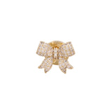 Summer Girl's Bow Brooch Anti Light Button Pin