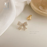 Summer Girl's Bow Brooch Anti Light Button Pin