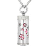 Essential Oil Locket Pendant Necklace Aromatherapy Whistle Chain Gift