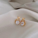 Zircon Drop Earrings Jewelry Party Girls