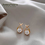 Zircon Drop Earrings Jewelry Party Girls