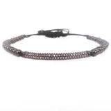 Men Girl Bracelet Micro Pave Zircon Beads Braided Macram Bracelet