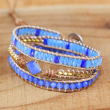 Fancy Femme Wrap Bracelets Rhinestone Leather Wrap Bracelet