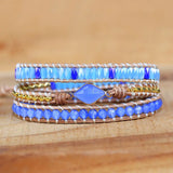 Fancy Femme Wrap Bracelets Rhinestone Leather Wrap Bracelet