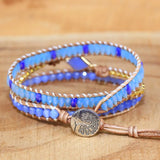 Fancy Femme Wrap Bracelets Rhinestone Leather Wrap Bracelet