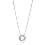 S925 Sterling Silver Heart Earrings & Necklace Set