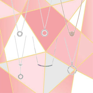 S925 Sterling Silver Heart Earrings & Necklace Set