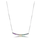 S925 Sterling Silver Heart Earrings & Necklace Set