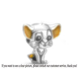 S925 Sterling Silver Animal Charm Pendants - DIY Jewelry for Women