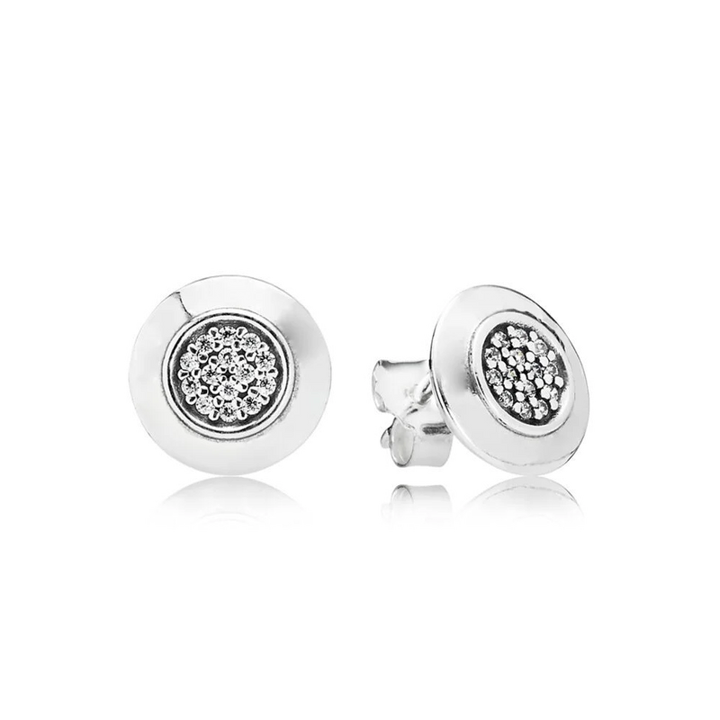 S925 Sterling Silver Stud Earrings in 3 Colors